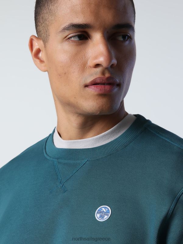 γρ North Sails άνδρες φούτερ με λογότυπο στο στήθος Μεσόγειος NZP8736 είδη ένδυσης