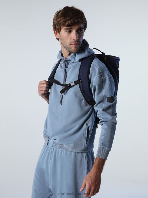 γρ North Sails άνδρες φούτερ με κουκούλα μπλε της Κίνας NZP8740 είδη ένδυσης