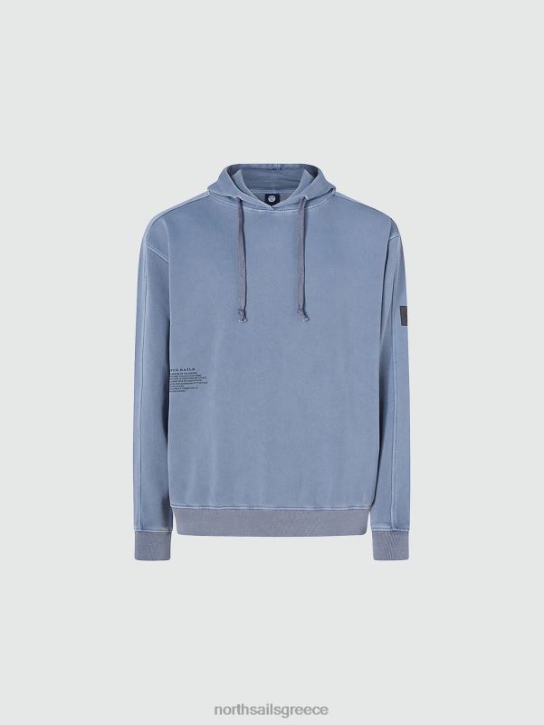 γρ North Sails άνδρες φούτερ με κουκούλα μπλε της Κίνας NZP8740 είδη ένδυσης