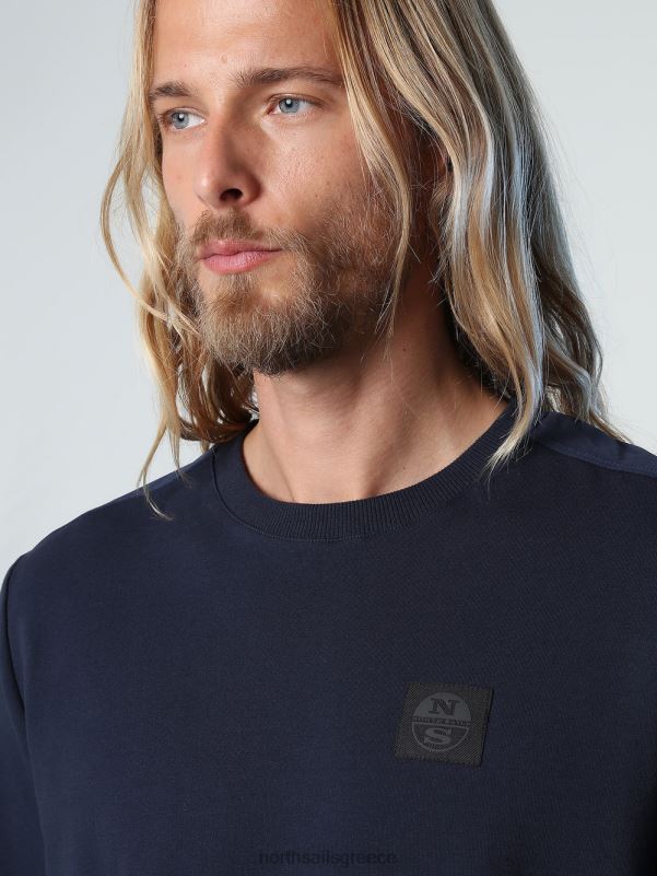 γρ North Sails άνδρες φούτερ με τσέπη ναυτικό μπλε NZP8913 είδη ένδυσης