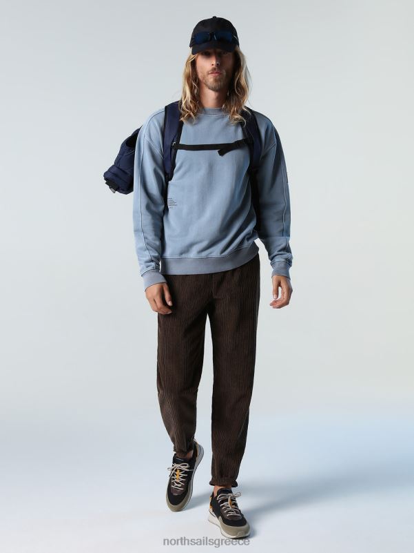 γρ North Sails άνδρες φούτερ με ορυκτή βαφή μπλε της Κίνας NZP8918 είδη ένδυσης