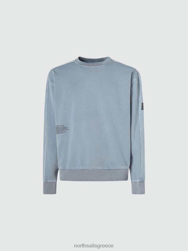 γρ North Sails άνδρες φούτερ με ορυκτή βαφή μπλε της Κίνας NZP8918 είδη ένδυσης