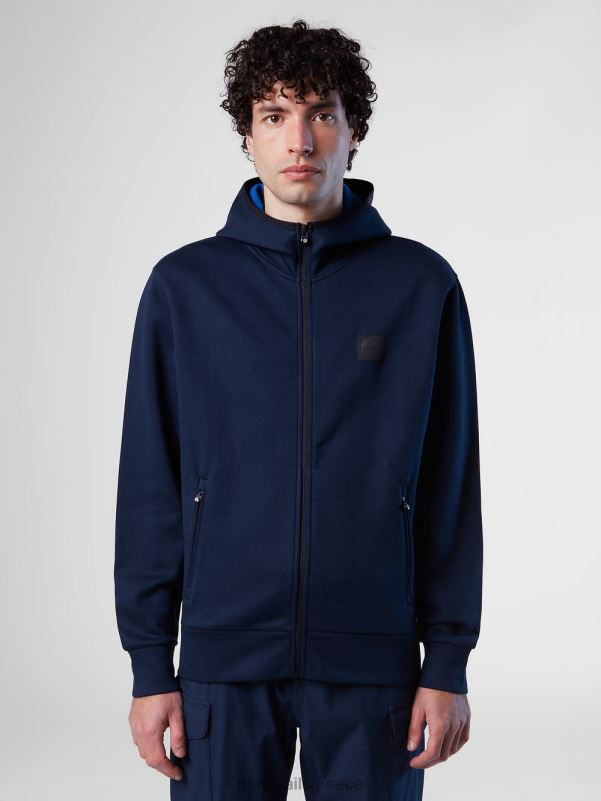 γρ North Sails άνδρες Scuba fleece hoodie ναυτικό μπλε NZP8275 είδη ένδυσης