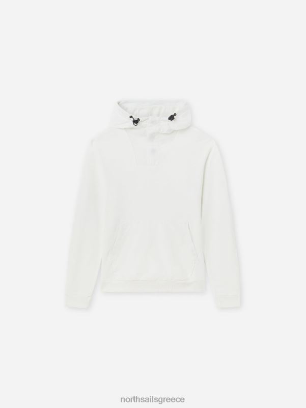 γρ North Sails άνδρες φούτερ με κουκούλα blanc NZP81243 είδη ένδυσης