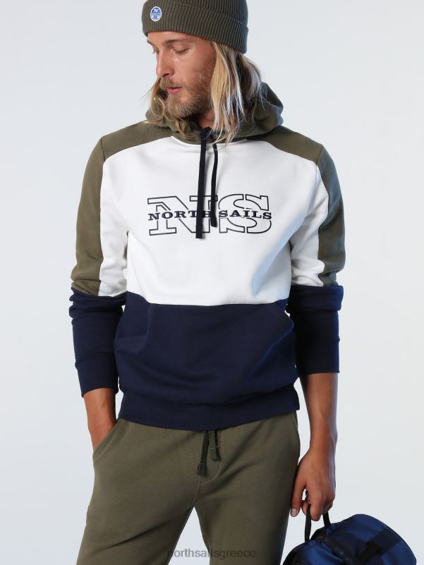 γρ North Sails άνδρες colour-block φούτερ σύνθετο 1 NZP8945 είδη ένδυσης