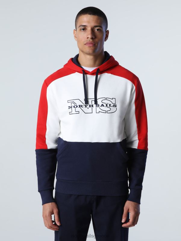 γρ North Sails άνδρες colour-block φούτερ σύνθετο 2 NZP8946 είδη ένδυσης