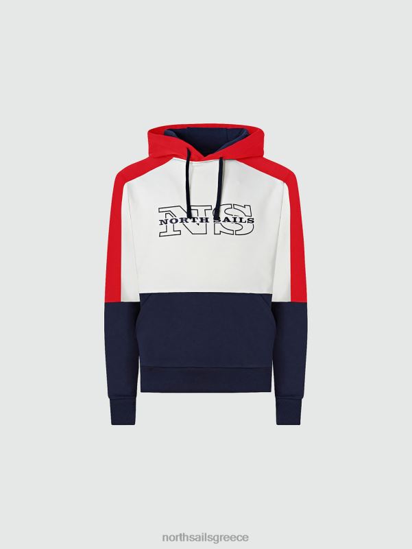 γρ North Sails άνδρες colour-block φούτερ σύνθετο 2 NZP8946 είδη ένδυσης