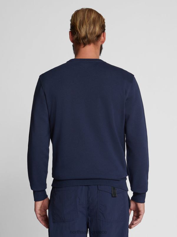 γρ North Sails άνδρες φούτερ με λογότυπο maxi ναυτικό μπλε NZP81228 είδη ένδυσης