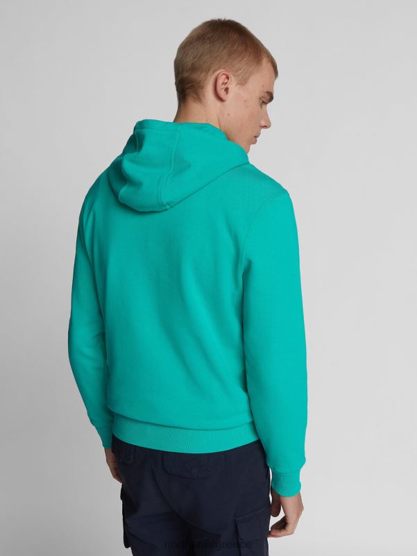 γρ North Sails άνδρες φούτερ με λογότυπο maxi σμαράγδι NZP81286 είδη ένδυσης