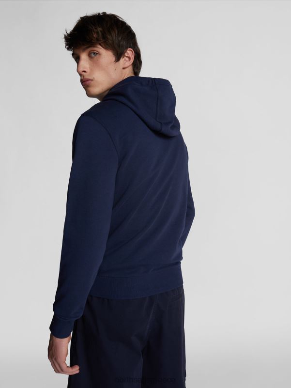 γρ North Sails άνδρες φούτερ με λογότυπο maxi ναυτικό μπλε NZP81287 είδη ένδυσης