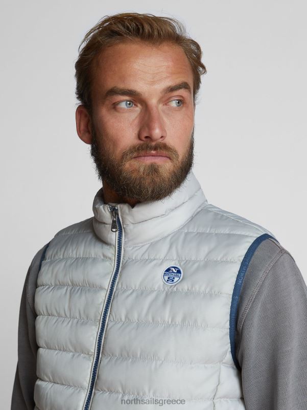 γρ North Sails άνδρες γιλέκο κροζέ γκρι βιολετί NZP81159 είδη ένδυσης