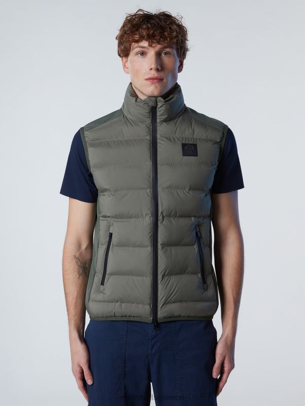 γρ North Sails άνδρες γιλέκο χρησιμότητας στρατιωτικό πράσινο NZP825 είδη ένδυσης