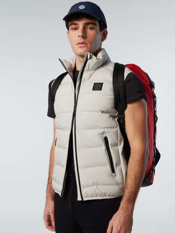 γρ North Sails άνδρες γιλέκο χρησιμότητας γκρι βιολετί NZP827 είδη ένδυσης