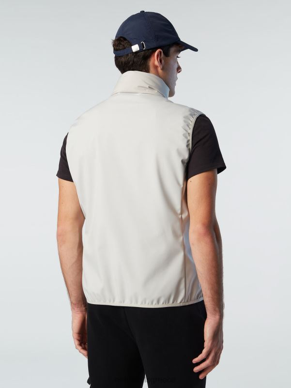 γρ North Sails άνδρες γιλέκο χρησιμότητας γκρι βιολετί NZP827 είδη ένδυσης