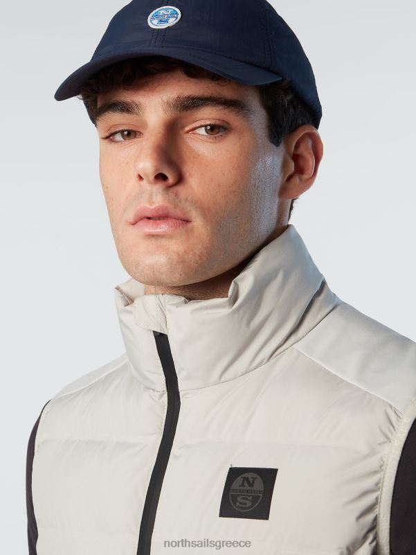 γρ North Sails άνδρες γιλέκο χρησιμότητας γκρι βιολετί NZP827 είδη ένδυσης