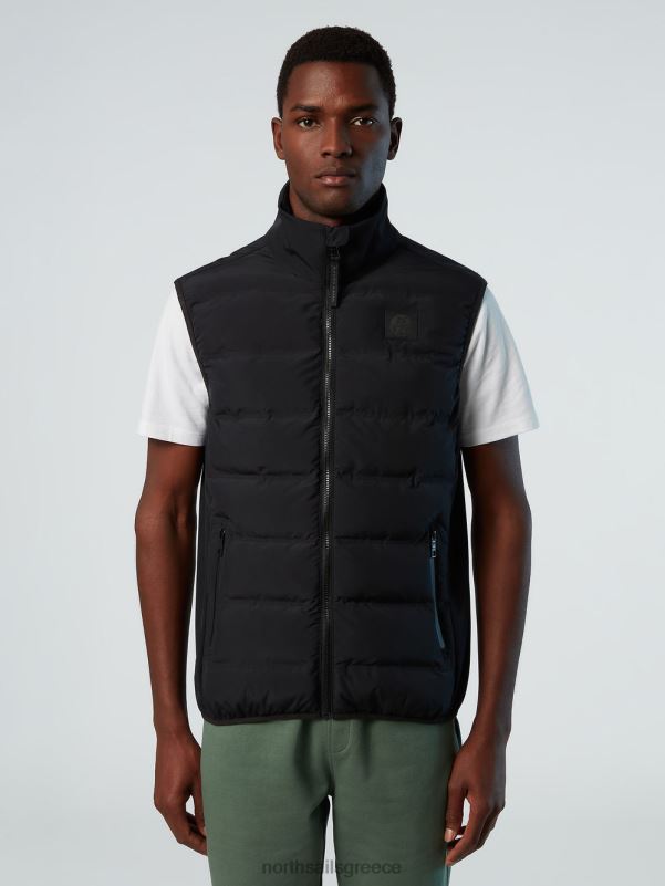 γρ North Sails άνδρες γιλέκο χρησιμότητας μαύρος NZP828 είδη ένδυσης