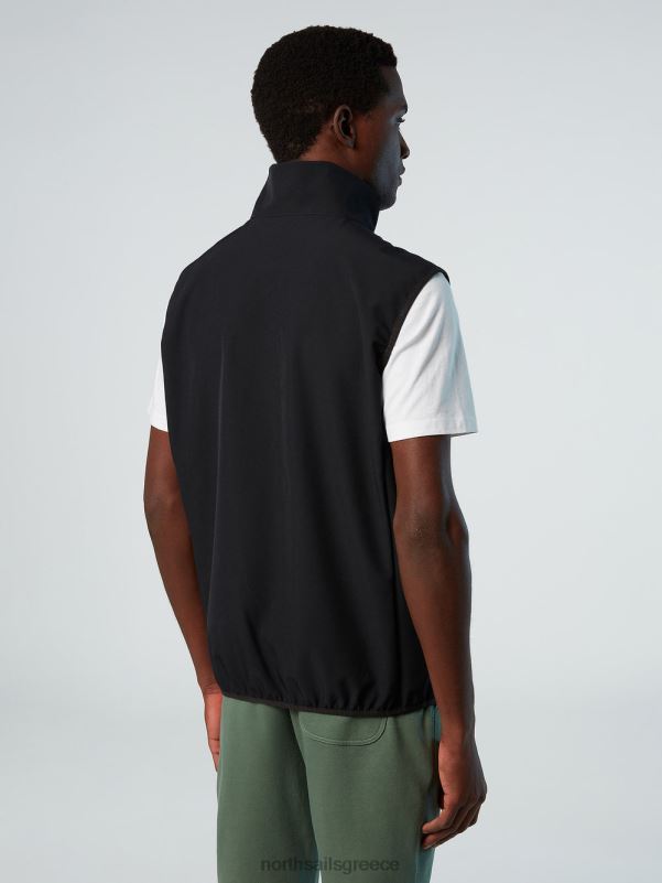 γρ North Sails άνδρες γιλέκο χρησιμότητας μαύρος NZP828 είδη ένδυσης