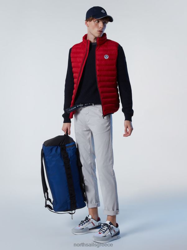 γρ North Sails άνδρες γιλέκο κροζέ το κόκκινο NZP841 είδη ένδυσης