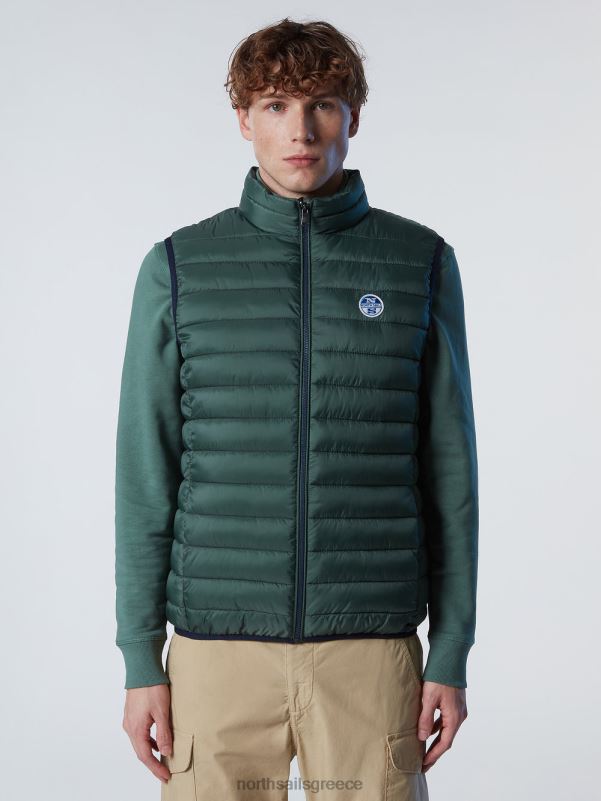 γρ North Sails άνδρες γιλέκο κροζέ στρατιωτικό πράσινο NZP847 είδη ένδυσης