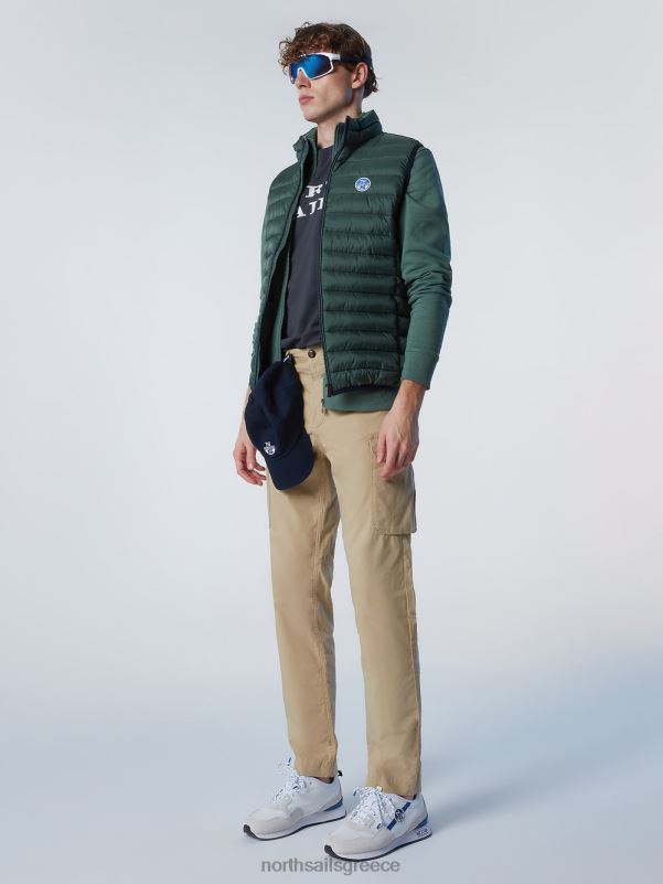 γρ North Sails άνδρες γιλέκο κροζέ στρατιωτικό πράσινο NZP847 είδη ένδυσης