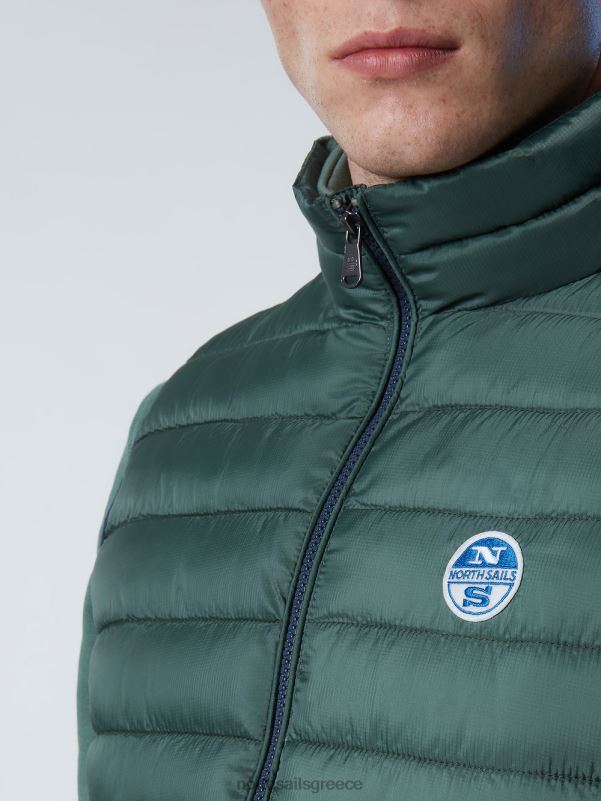 γρ North Sails άνδρες γιλέκο κροζέ στρατιωτικό πράσινο NZP847 είδη ένδυσης