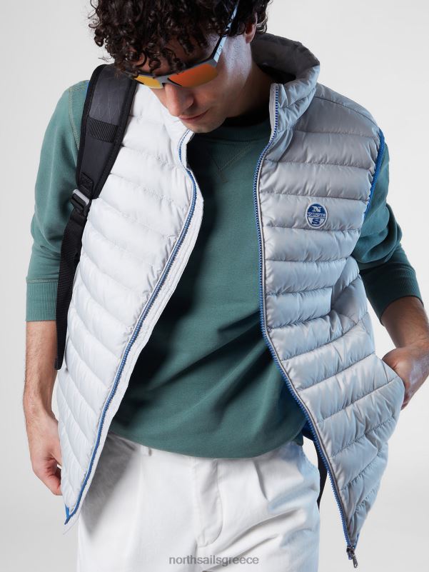 γρ North Sails άνδρες γιλέκο κροζέ γκρι βιολετί NZP848 είδη ένδυσης