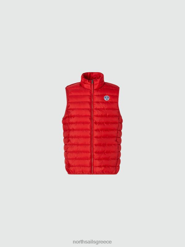 γρ North Sails άνδρες γιλέκο ουρανού το κόκκινο NZP8869 είδη ένδυσης