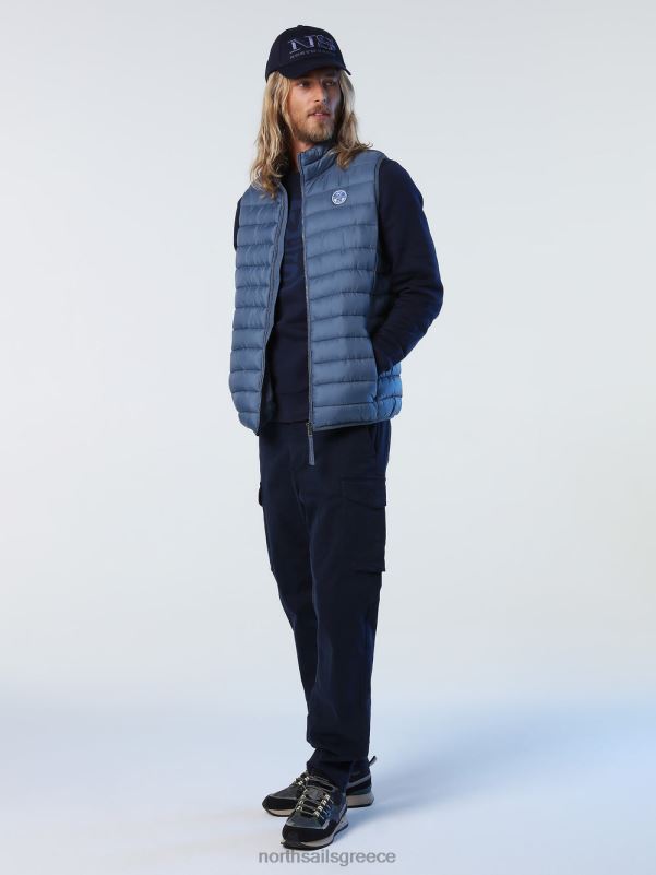 γρ North Sails άνδρες γιλέκο ουρανού μπλε της Κίνας NZP8874 είδη ένδυσης