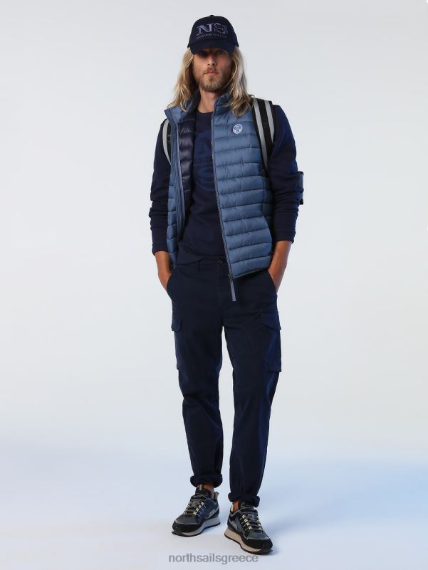 γρ North Sails άνδρες γιλέκο ουρανού μπλε της Κίνας NZP8874 είδη ένδυσης