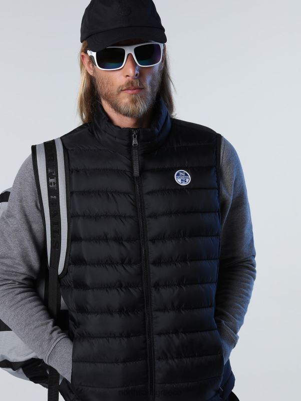 γρ North Sails άνδρες γιλέκο ουρανού μαύρος NZP8877 είδη ένδυσης