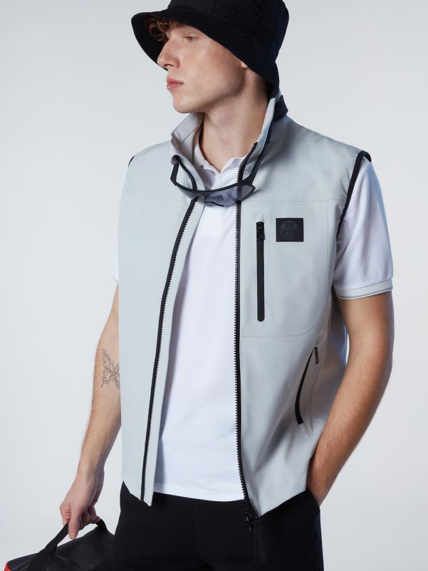 γρ North Sails άνδρες γιλέκο ifuru γκρι βιολετί NZP818 είδη ένδυσης