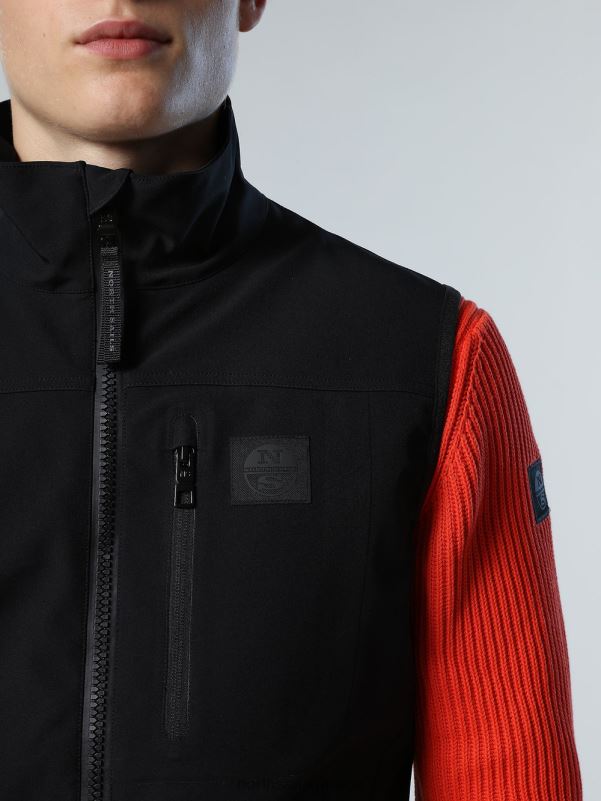 γρ North Sails άνδρες γιλέκο ifuru μαύρος NZP819 είδη ένδυσης