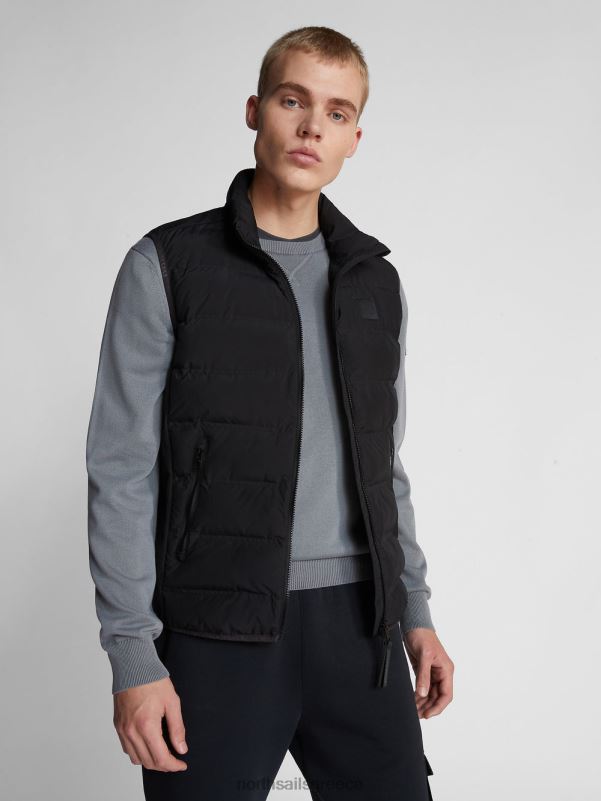 γρ North Sails άνδρες γιλέκο maiao μαύρος NZP81196 είδη ένδυσης