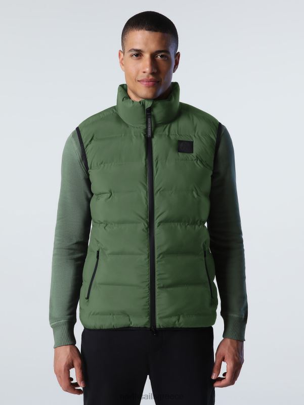 γρ North Sails άνδρες skyen γιλέκο μπρούτζινο πράσινο NZP81030 είδη ένδυσης