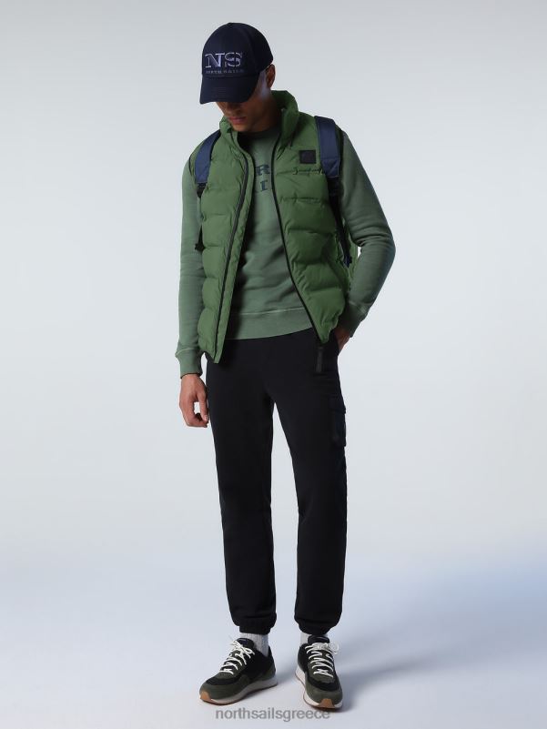 γρ North Sails άνδρες skyen γιλέκο μπρούτζινο πράσινο NZP81030 είδη ένδυσης