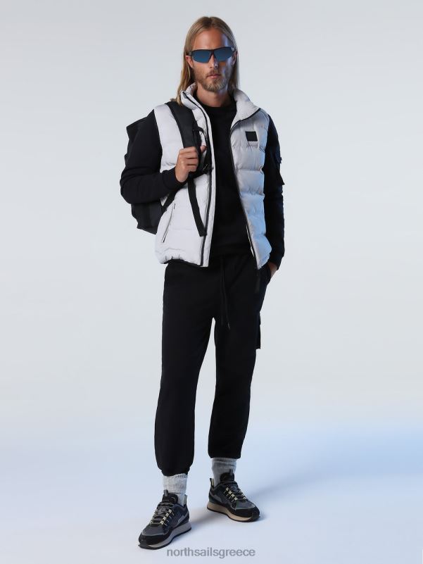 γρ North Sails άνδρες skyen γιλέκο γκρι βιολετί NZP81032 είδη ένδυσης