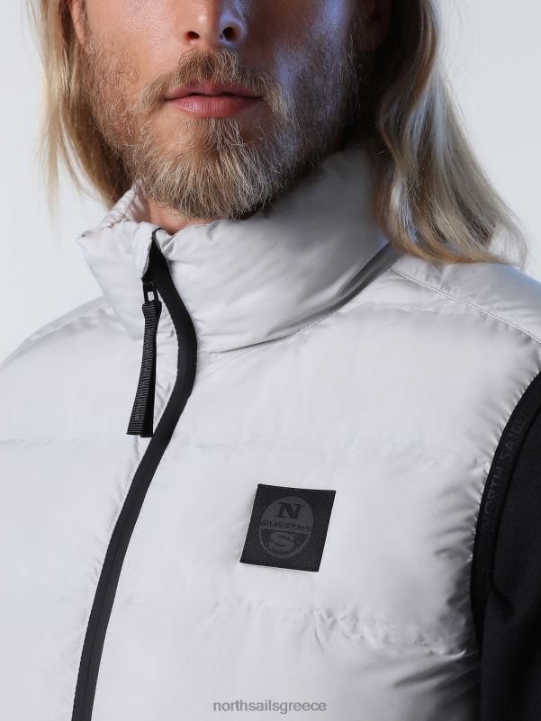 γρ North Sails άνδρες skyen γιλέκο γκρι βιολετί NZP81032 είδη ένδυσης