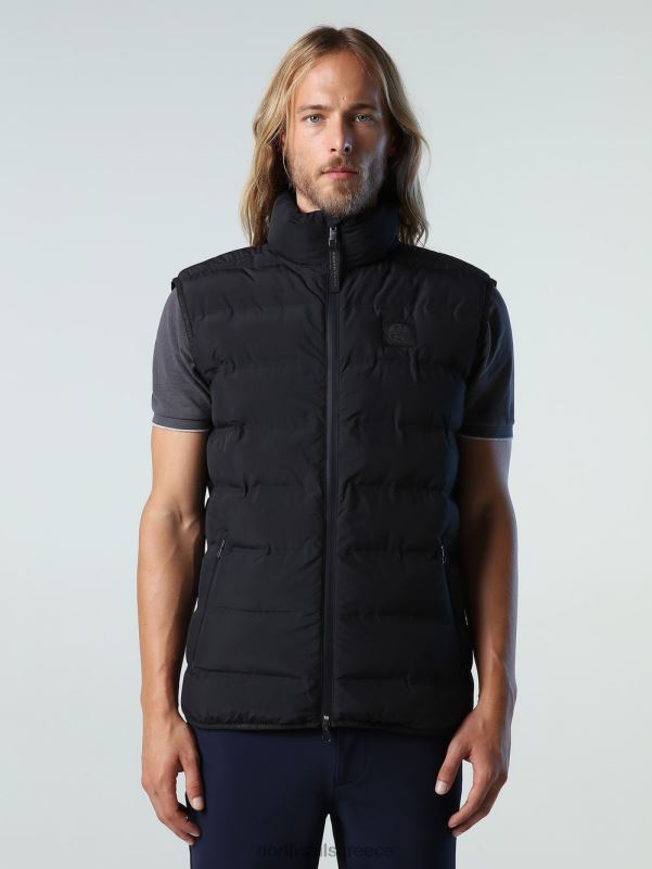 γρ North Sails άνδρες skyen γιλέκο μαύρος NZP81033 είδη ένδυσης