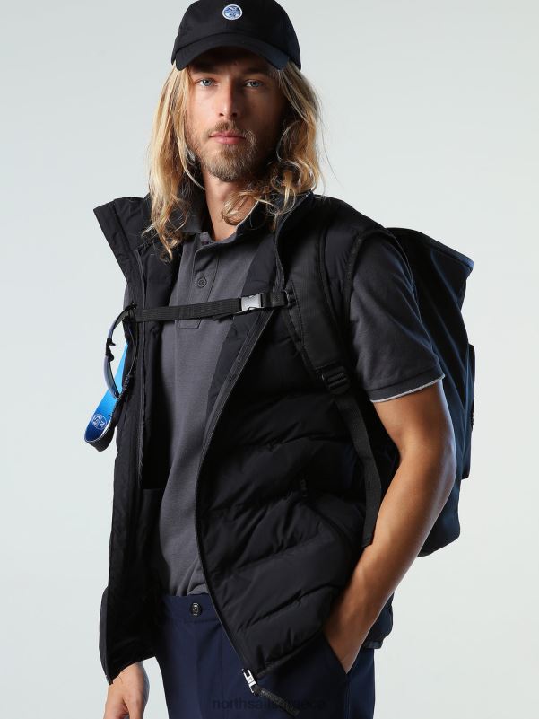γρ North Sails άνδρες skyen γιλέκο μαύρος NZP81033 είδη ένδυσης