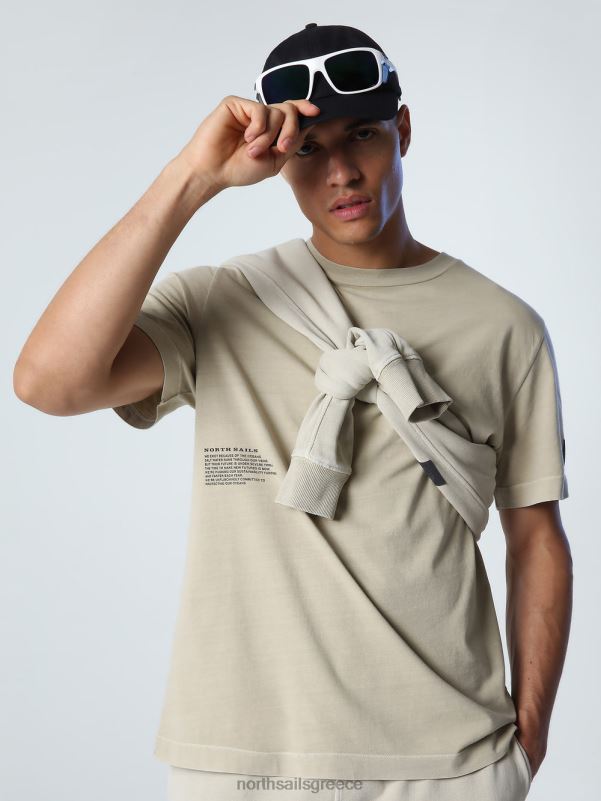 γρ North Sails άνδρες μπλουζάκι με ορυκτή βαφή σύνθετο 2 NZP8921 είδη ένδυσης