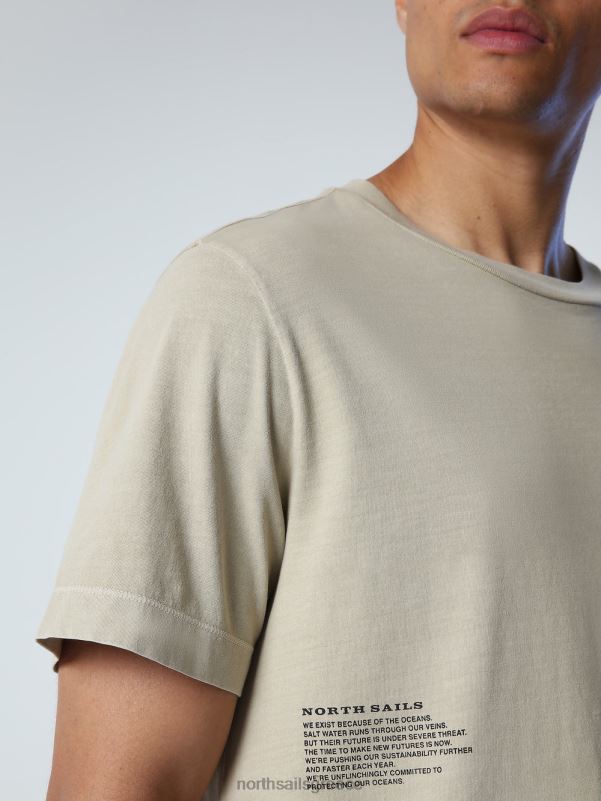 γρ North Sails άνδρες μπλουζάκι με ορυκτή βαφή σύνθετο 2 NZP8921 είδη ένδυσης