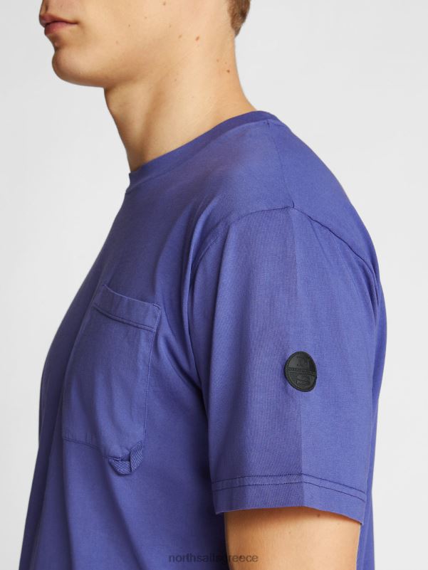 γρ North Sails άνδρες κοντομάνικο μπλουζάκι κυματοειδής NZP81101 είδη ένδυσης