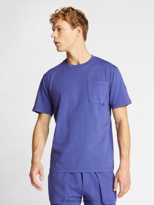 γρ North Sails άνδρες κοντομάνικο μπλουζάκι κυματοειδής NZP81101 είδη ένδυσης