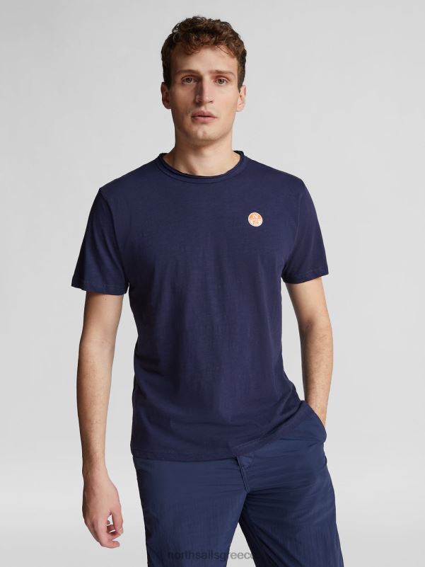 γρ North Sails άνδρες εμπριμέ μπλουζάκι ναυτικό μπλε NZP81126 είδη ένδυσης
