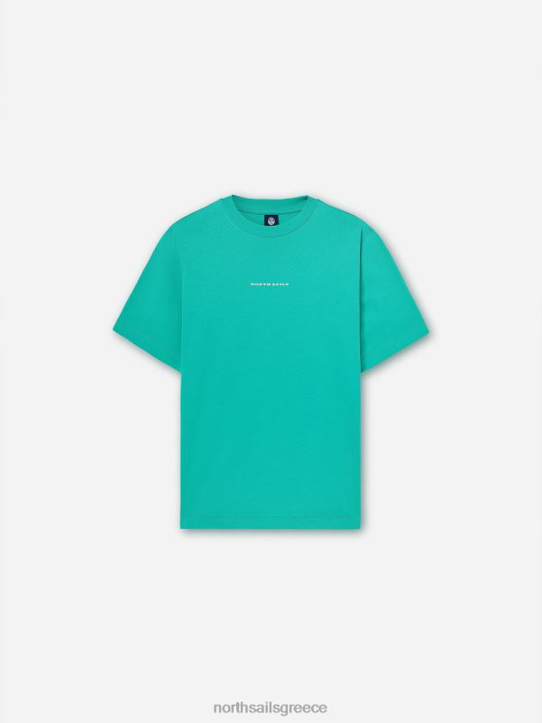 γρ North Sails άνδρες υπερμεγέθη μπλουζάκι σμαράγδι NZP81251 είδη ένδυσης