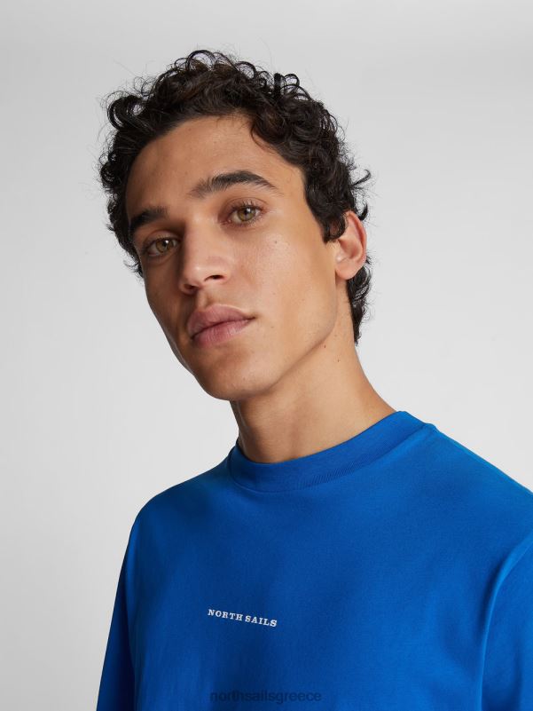 γρ North Sails άνδρες υπερμεγέθη μπλουζάκι αναπνευστήρας μπλε NZP81253 είδη ένδυσης