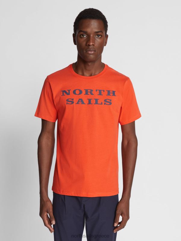 γρ North Sails άνδρες μπλουζάκι με γράμματα αστακός NZP81256 είδη ένδυσης