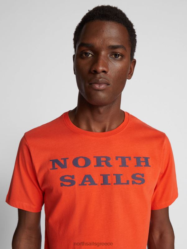 γρ North Sails άνδρες μπλουζάκι με γράμματα αστακός NZP81256 είδη ένδυσης