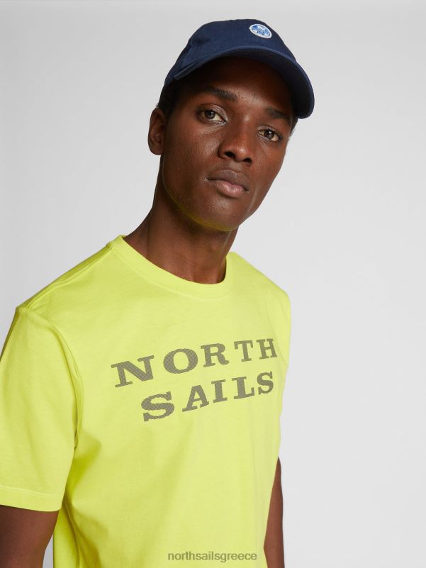 γρ North Sails άνδρες μπλουζάκι με γράμματα θειούχο ελατήριο NZP81258 είδη ένδυσης