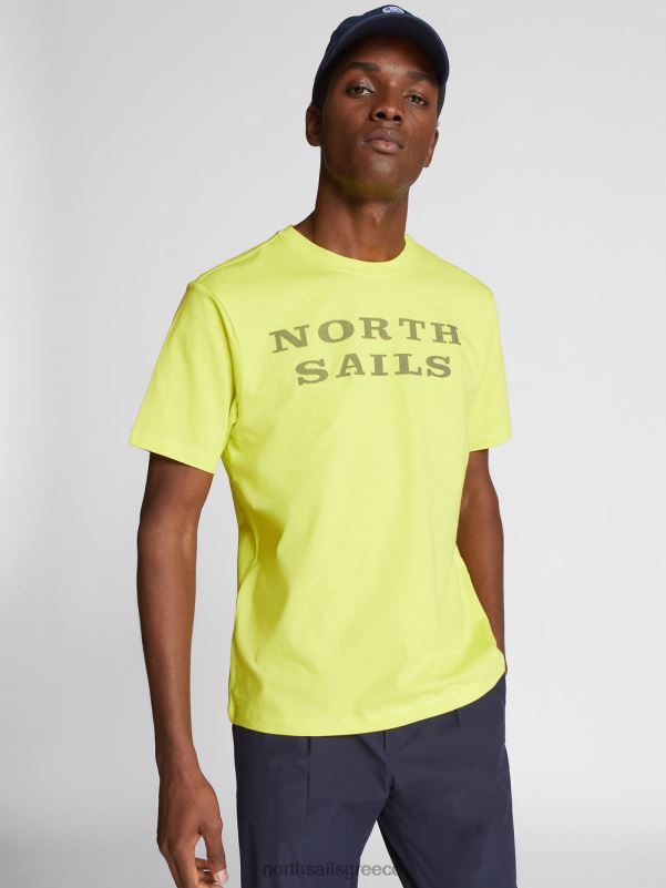 γρ North Sails άνδρες μπλουζάκι με γράμματα θειούχο ελατήριο NZP81258 είδη ένδυσης